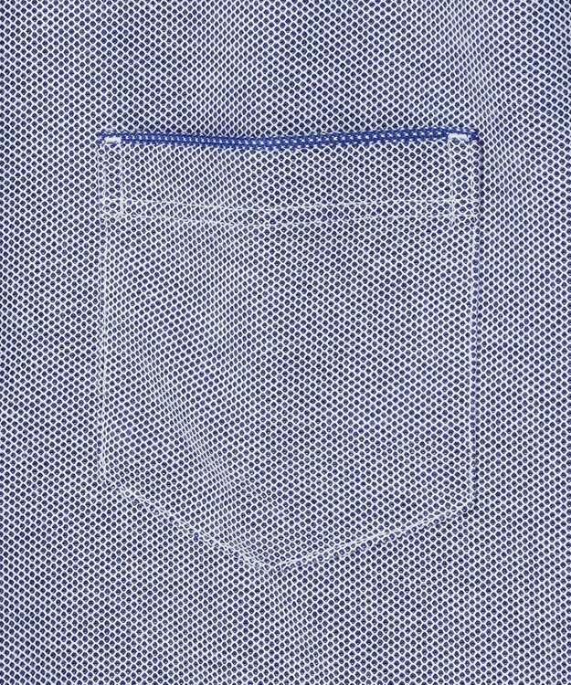 JOSEPH ABBOUD 【キングサイズ・オーガニックコットン使用】ダディ ポロシャツ ブルー系