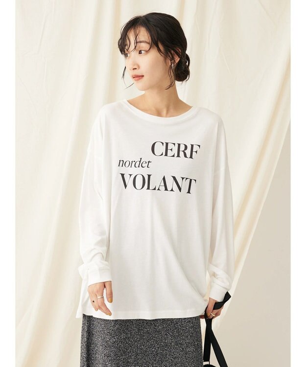 CRAFT STANDARD BOUTIQUE Ｃｅｒｆーｖｏｌａｎｔ　ロゴロンＴＥＥ A