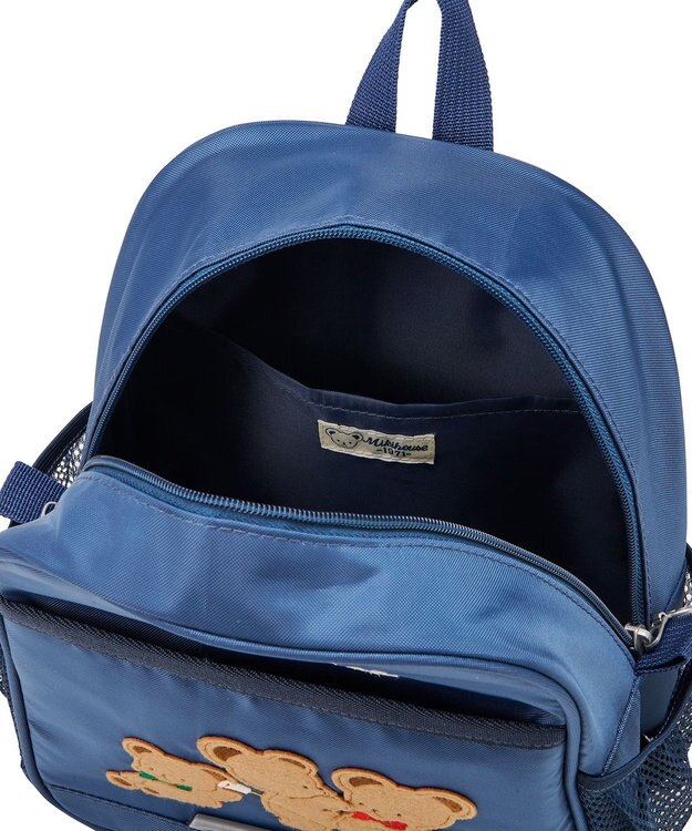 MIKI HOUSE HOT BISCUITS 【ミキハウス】 ミキハウスベア リュック 紺