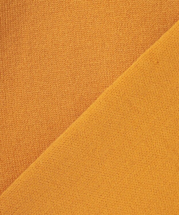 ANY SIS S 【CICA加工】ケーブルリブ ニット マスタード