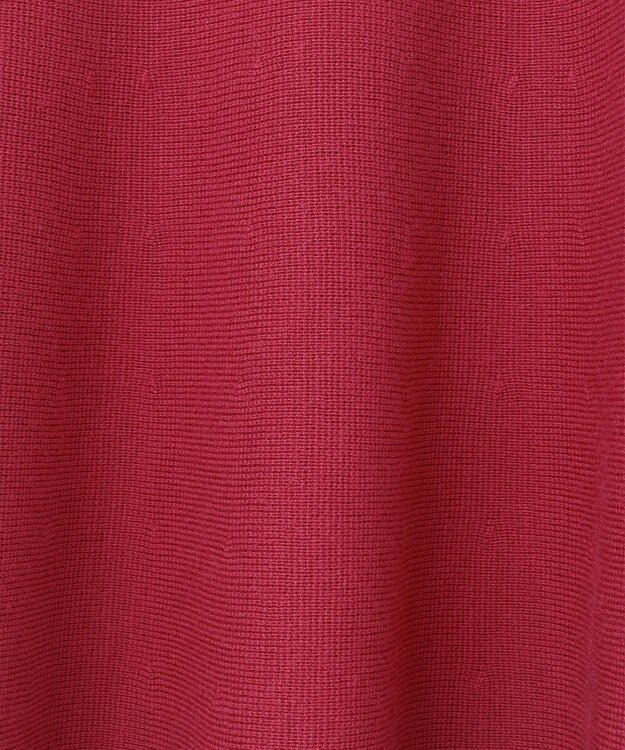 自由区 【セットアップ対応・洗える】ウールミラノフレア スカート レッド系