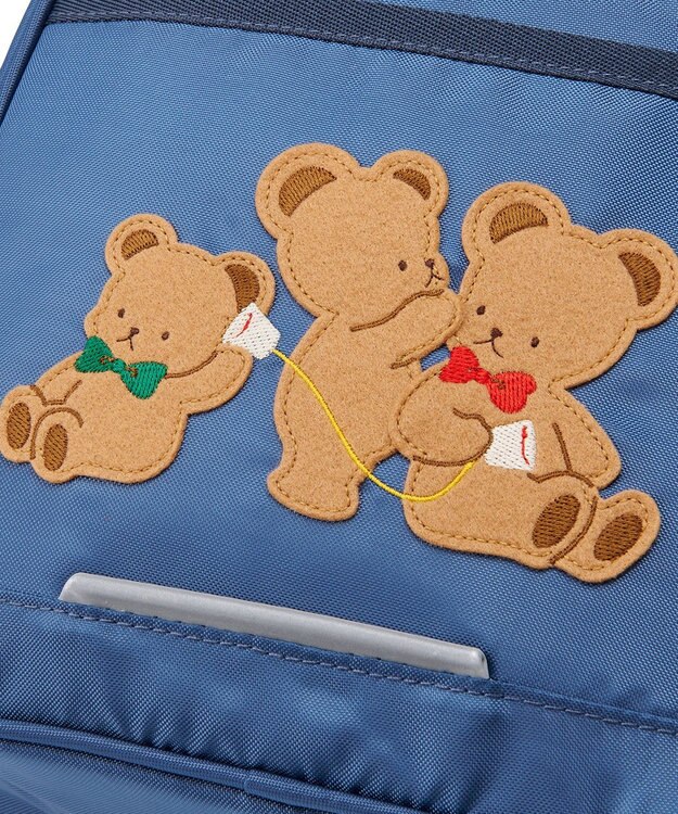 MIKI HOUSE HOT BISCUITS 【ミキハウス】 ミキハウスベア リュック 紺