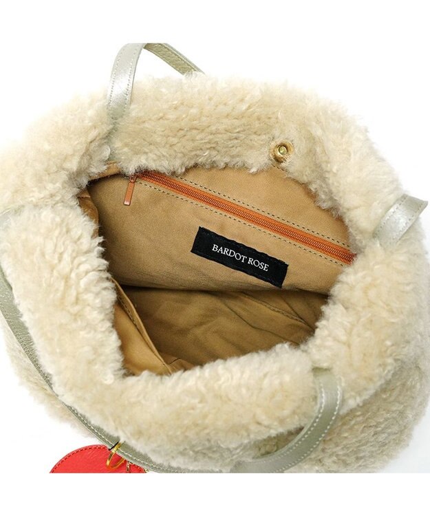 Regalo Felice 【軽くて肩にも掛けやすい / エコファー】トート / REGALO IV(アイボリー)