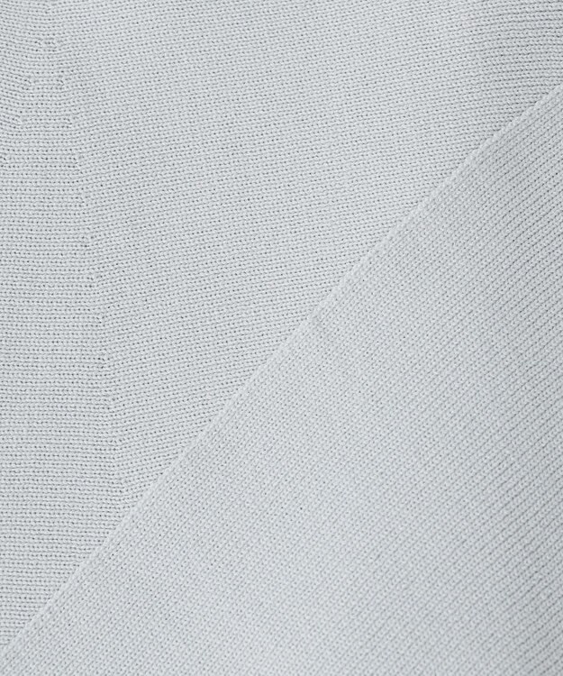 ANY SIS 【洗える】ペプラムニット ジレ スカイブルー