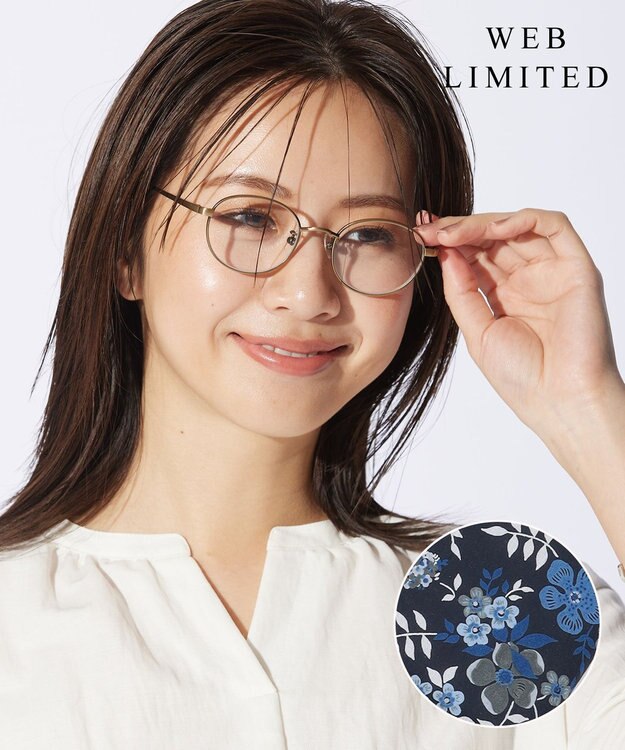 J.PRESS LADIES 【WEB限定】 LIBERTYケース&リーディング グラス ネイビー系5