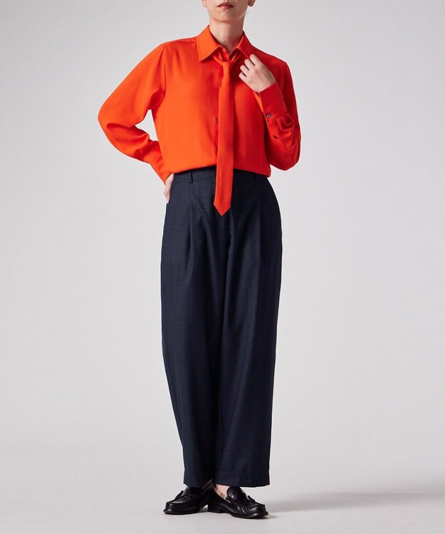 Paul Smith デニム ライク ウール パンツ ネイビー
