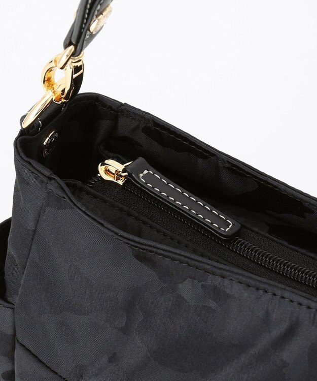 LA BAGAGERIE シャドージャカード 2WAYショルダーバッグ ブラック