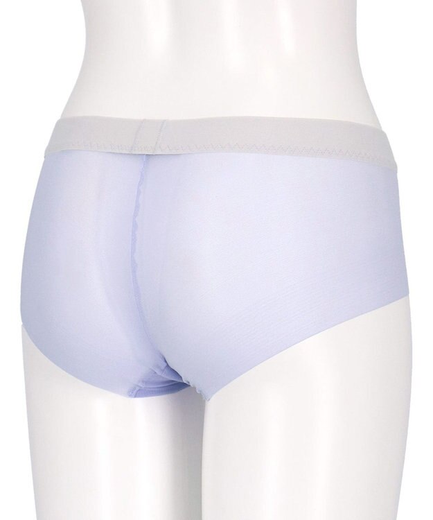 WACOAL ボーイレングス ショーツ 【重力ケアブラ】 BXB114とペア はきこみ丈あさめ アウターにひびきにくい(後ろ裾) レディース PXB614 /ワコール パープル