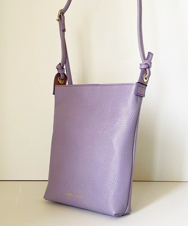 Hekhèr Le Style de Vie 新色追加【日本製】シュリンクレザー ショルダーバッグ ラベンダー