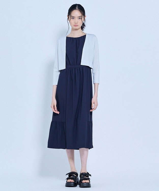 TOCCA BREEZE LINE ドレス ネイビー系