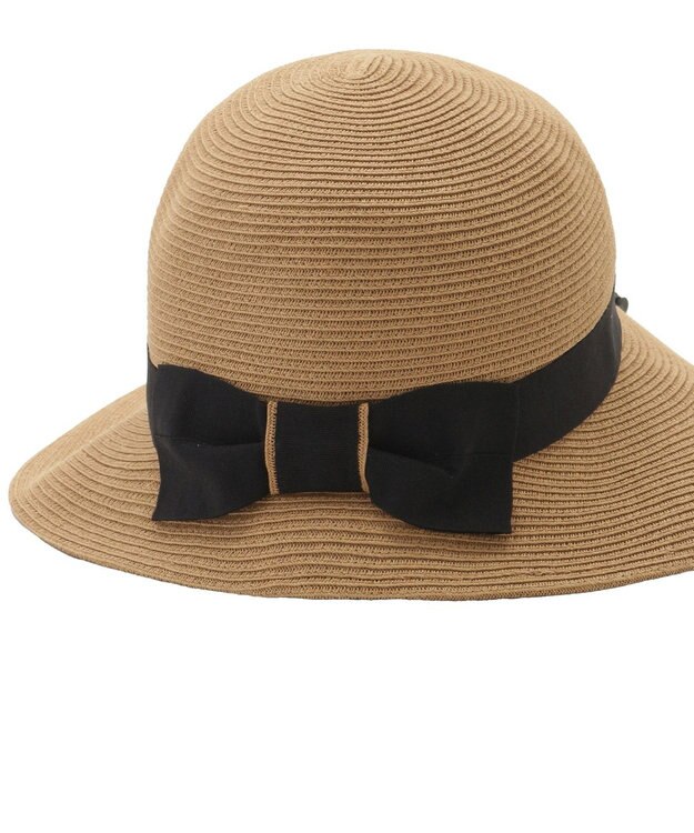 MOONBAT 【遮光98%以上/UPF50＋/UVカット】洗えるペーパーブレード前後差クロッシェ 手洗いOK/サイズ調整可能/抗菌防臭加工 ベージュ