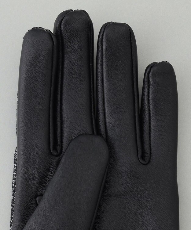 GOTAIRIKU 【スマホ対応】CANONICO×シープレザーコンビグローブ グレー系4