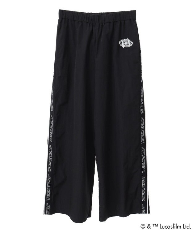 Green Parks ＳＴＡＲ　ＷＡＲＳ／ロゴテープラインパンツ Black