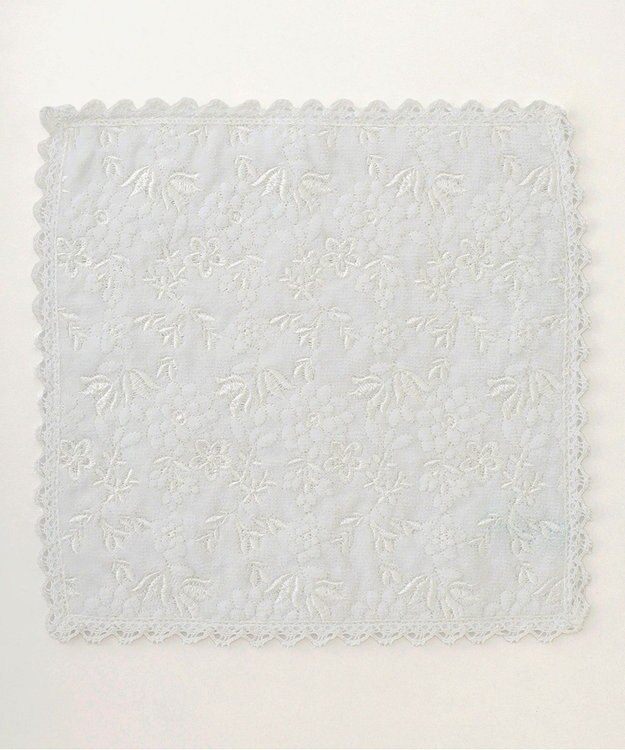 TOCCA ELEGANCE FLOWER TOWELCHIEF ハンカチ ホワイト系