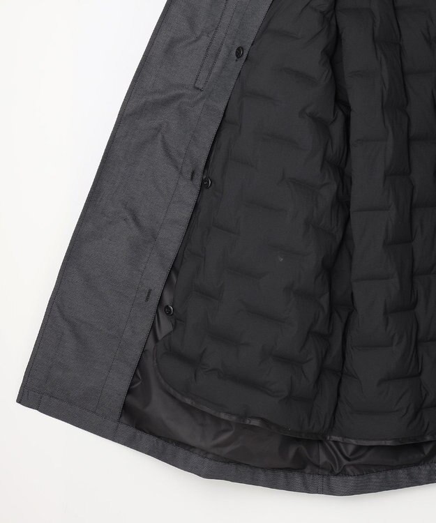 JOSEPH ABBOUD 【2WAY/撥水/ダウンライナー】インターレースカルゼ コート グレー系
