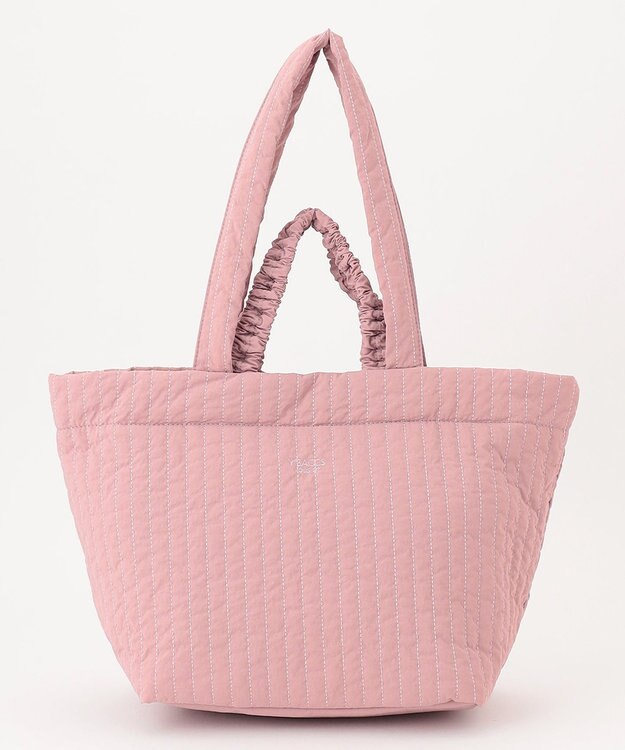 Y'SACCS 【Y’SACCS vous et】ギャザーハンドル2WAYヌビバッグ ダークピンク