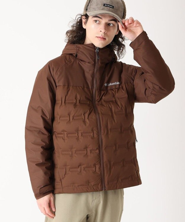 Columbia グランドトレックIII ダウンフーデッドジャケットLサイズ Columbia/ グランドトレックIIIダウンフーデッドジャケット