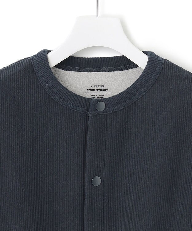 J.PRESS YORK STREET 【UNISEX】コーデュロイカーディガン グレー系