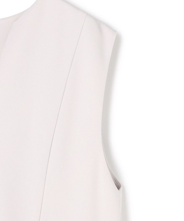 UNFILO BEAUTY MOVE キーネック ジャンスカ ライトグレー