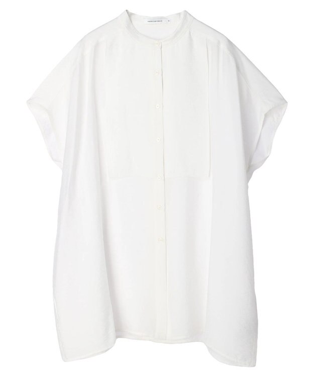 AMERICAN HOLIC ブザムフレンチスリーブバックオープンチュニック Off White