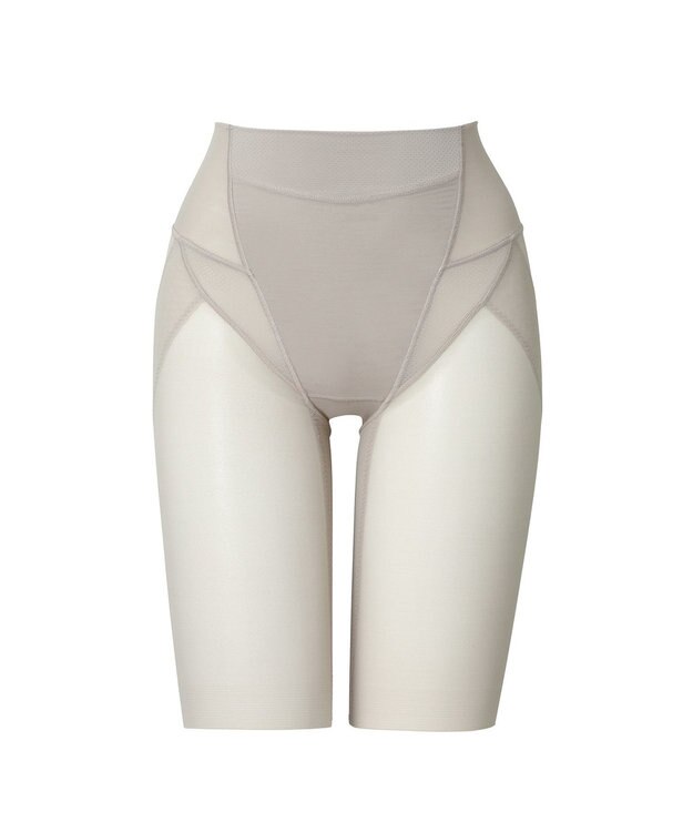 BRADELIS New York 【Yukine inc. 】ゆきねえモアソフト快適ガードル23 蒸れにくい補正ガードル サンドグレージュ