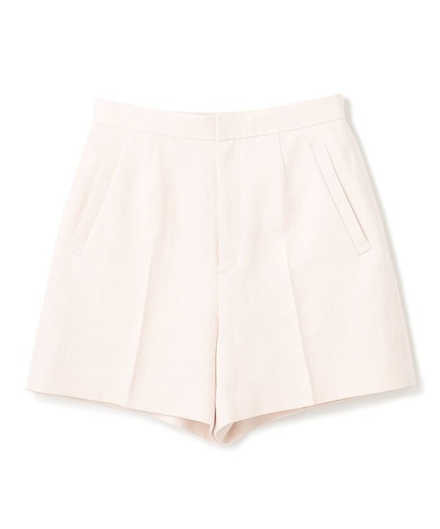 BEIGE， 【CLASSY. 4月号掲載】CRINUM / リネンショートパンツ Light Pink