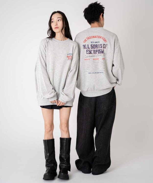 WEGO 【ユニセックス着用ITEM/SMLサイズ展開】アソートグラフィックプルオーバー2 柄39