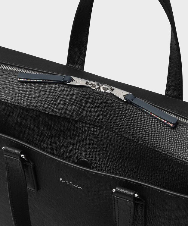 Paul Smith シグネチャーストライププラー ブリーフケース ブラック