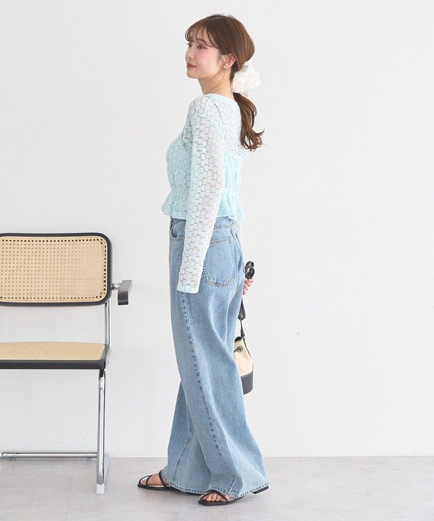 earth music&ecology SET2点カットレースプルオーバー＋ビスチェ Peppermint