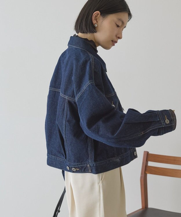 AMERICAN HOLIC ショート丈デニムジャケット One Wash