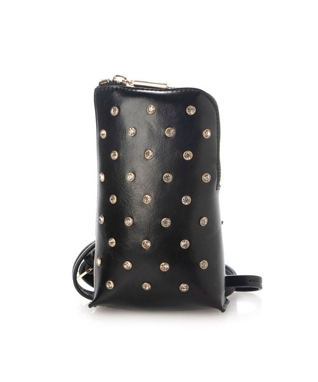 UNBILLION カカトゥ kakatoo / ビジューモバイルポシェット ブラック