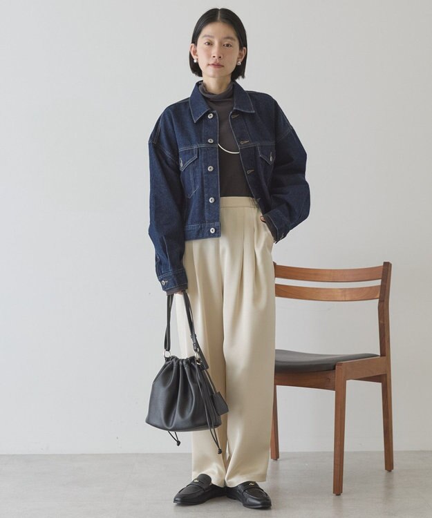 AMERICAN HOLIC ショート丈デニムジャケット One Wash