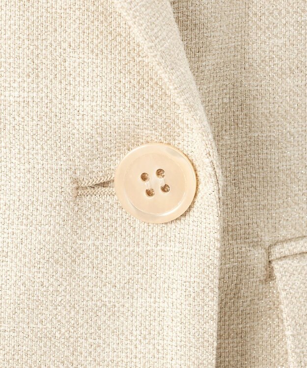 23区 【GOLD LABEL】GIOTEXリネンスパーク ダブルジャケット ベージュ系