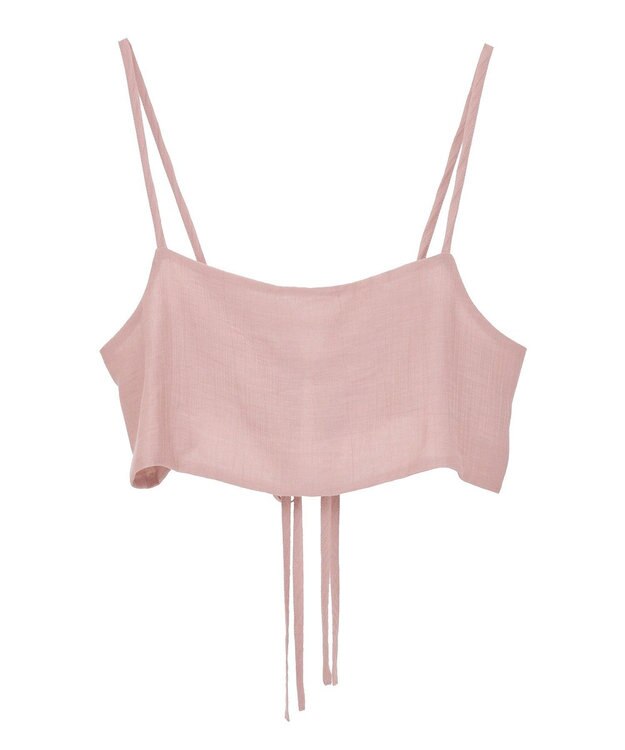 Green Parks ＳＥＴ２点シアーシャツ＋ビスチェ Pink