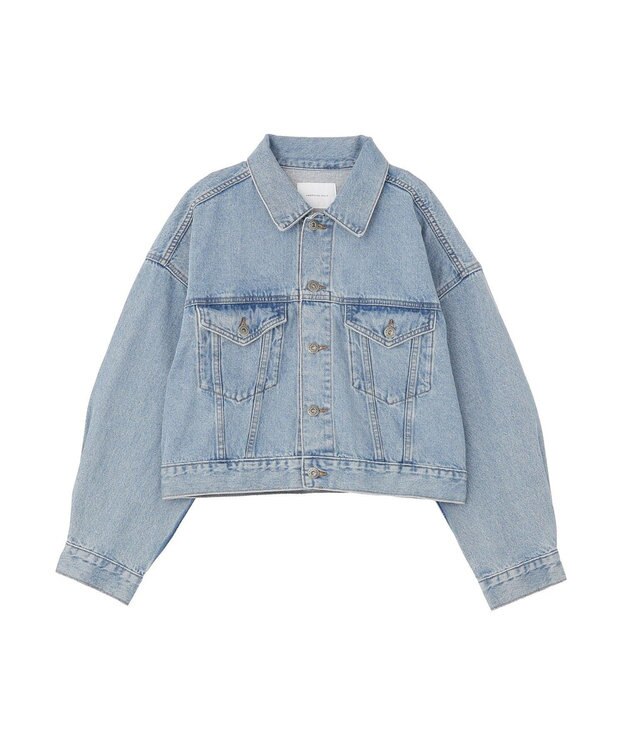 AMERICAN HOLIC ショート丈デニムジャケット Light Indigo