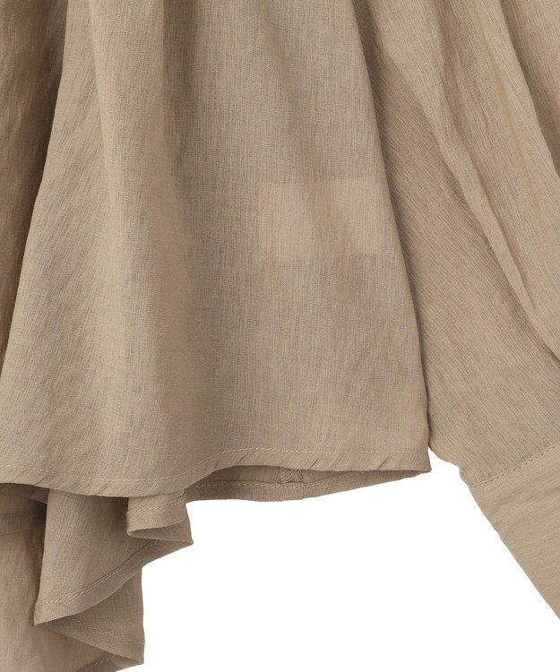 CRAFT STANDARD BOUTIQUE ヴィンテージボイルタックフレアシャツ Light Beige