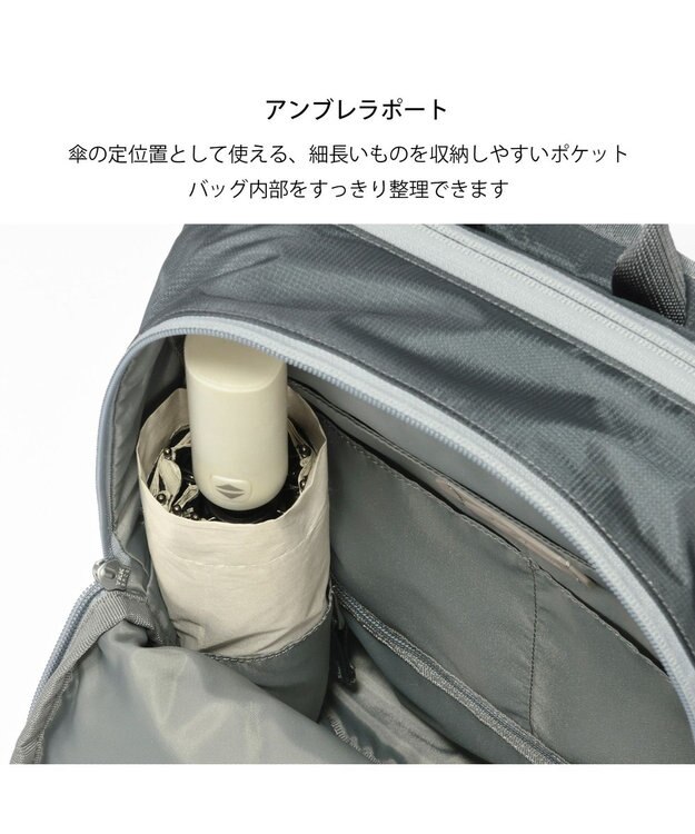 ACE BAGS & LUGGAGE W&.Day/Night モルテルン ラウンドリュック A4サイズ 13.3インチPC収納 20491 ダブルアンド グレー