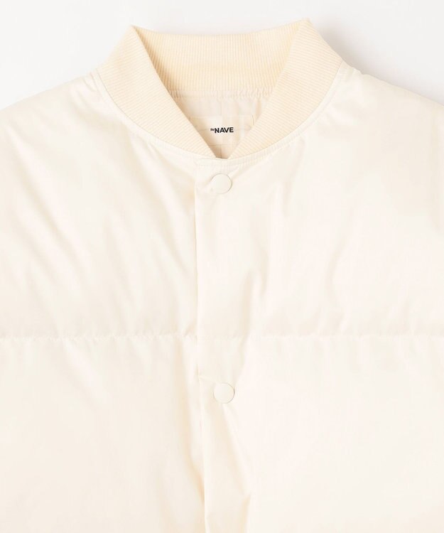 NAVE 【ReNAVE】タフタダウン ブルゾン エクリュ系