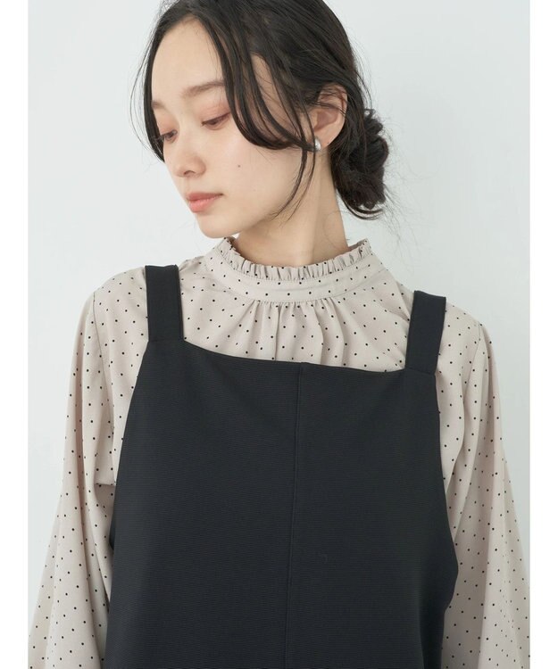 earth music&ecology リップルＩラインジャンスカ Black