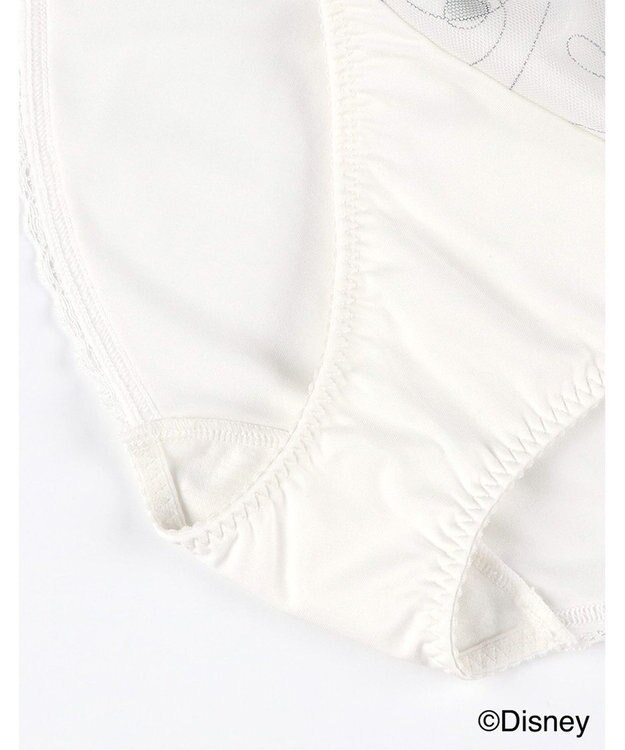 Wing ショーツ 【ディズニー】 KB2063とペア 【ナチュラルアップブラ】 はきこみ丈あさめ ミッキーマウス KF3363 ウイング／ワコール アイボリー