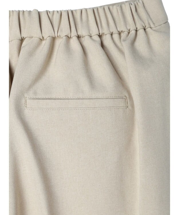 Green Parks 接触冷感　きれいシルエットパンツⅡ（テーパード） Beige