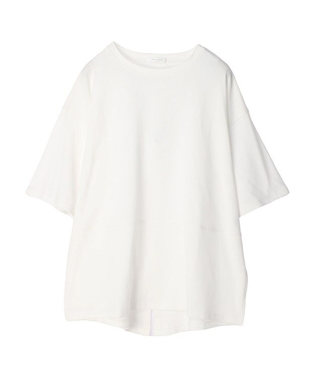 Green Parks バックスリットカットチュニック Off White