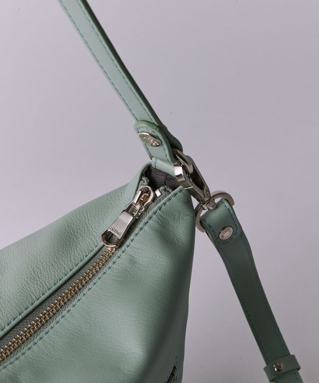 russet ソフトレザーシンプルショルダーバッグ(CE-1328-WEB) Green2