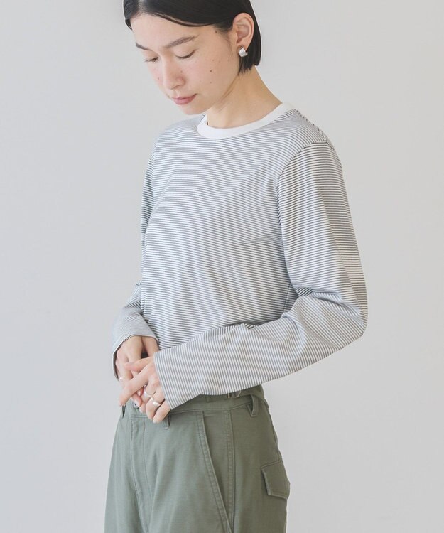 AMERICAN HOLIC クルーネックカットプルオーバー Black