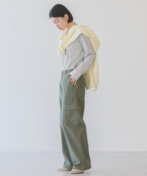 AMERICAN HOLIC クルーネックカットプルオーバー Black