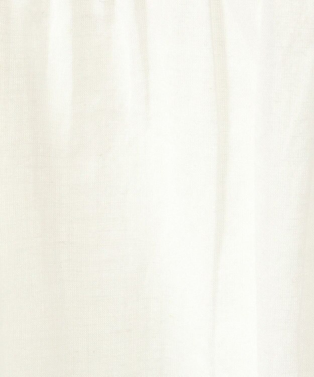 CRAFT STANDARD BOUTIQUE フリル使いマニーレースピンタックブラウス White