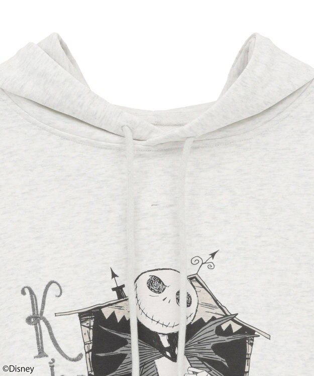 earth music&ecology ナイトメア／アソートプリントパーカー Oatmeal