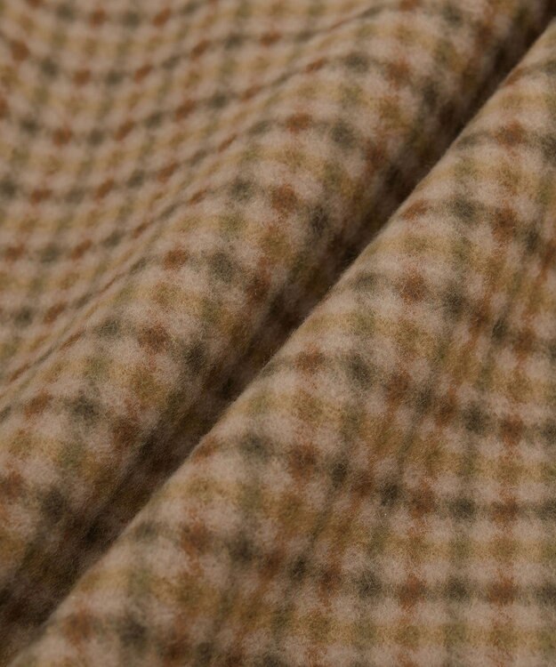 Green Parks フーディガウンコート Check