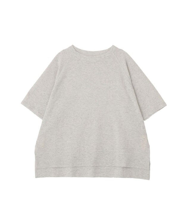 earth music&ecology シアーダンボールプルオーバー Gray Mixture