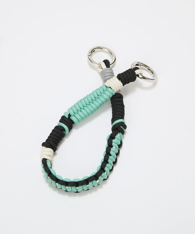 TOPKAPI 【Breath TOPKAPI】コードチャーム付き ショルダーバッグ ブラック